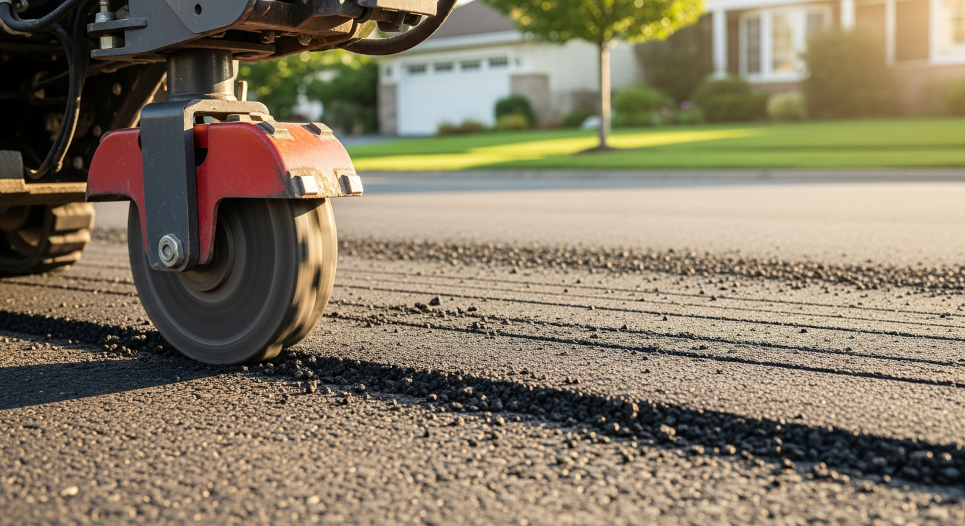 What Is Asphalt Milling and When Does Your Driveway Need It? - asphalt and concrete tips from John & Jerry Maple Grove MN