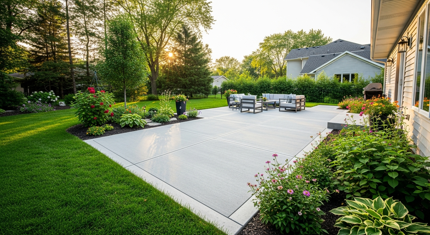 5 Reasons to Add a Concrete Patio This Summer - asphalt and concrete tips from John & Jerry Maple Grove MN